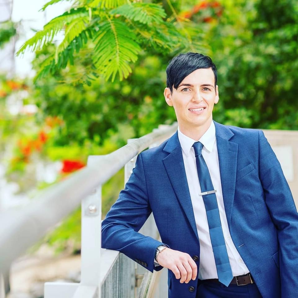 Marty in a suit preparing to defend an estate claim