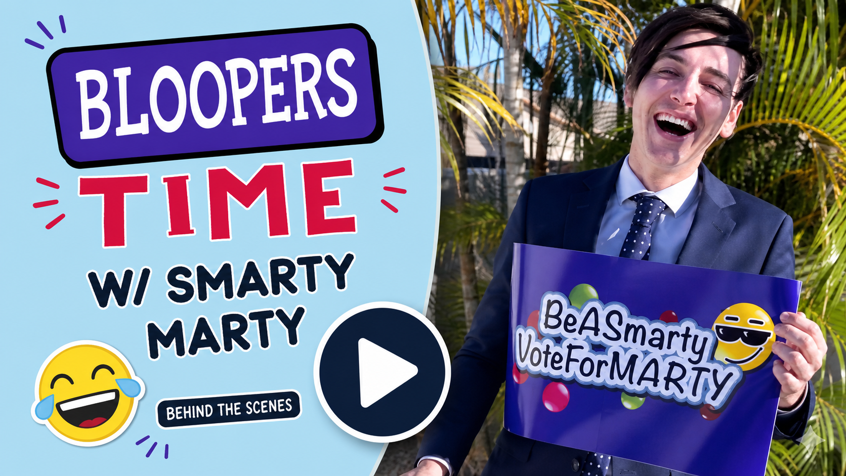 Video thumbnail: Smarty Marty bloopers